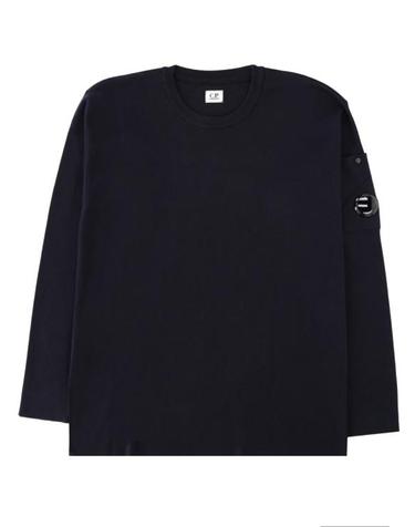 [해외직구] 26SS 씨피 컴퍼니 코튼 씨 아일랜드 렌즈 스웨터 20CMKN097A 110560A888 BLUE