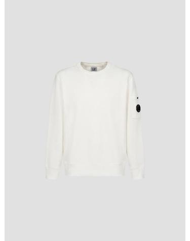 [해외직구] 26SS 씨피 컴퍼니 긴팔 티셔츠 20CMSS207A110337O 103 GAUZE WHITE