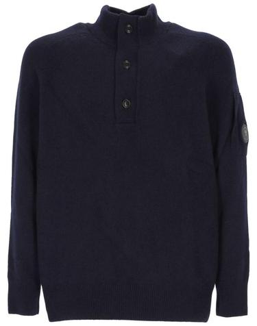 [해외직구] 26FW 씨피 컴퍼니 집업 니트 21CMKN087A 110149A888 NAVY