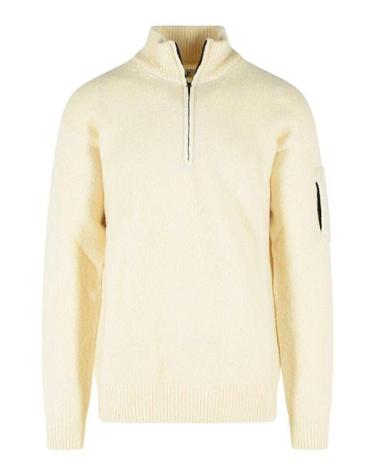 [해외직구] 26FW 씨피 컴퍼니 집업 니트 21CMKN263A110509A103 WHITE