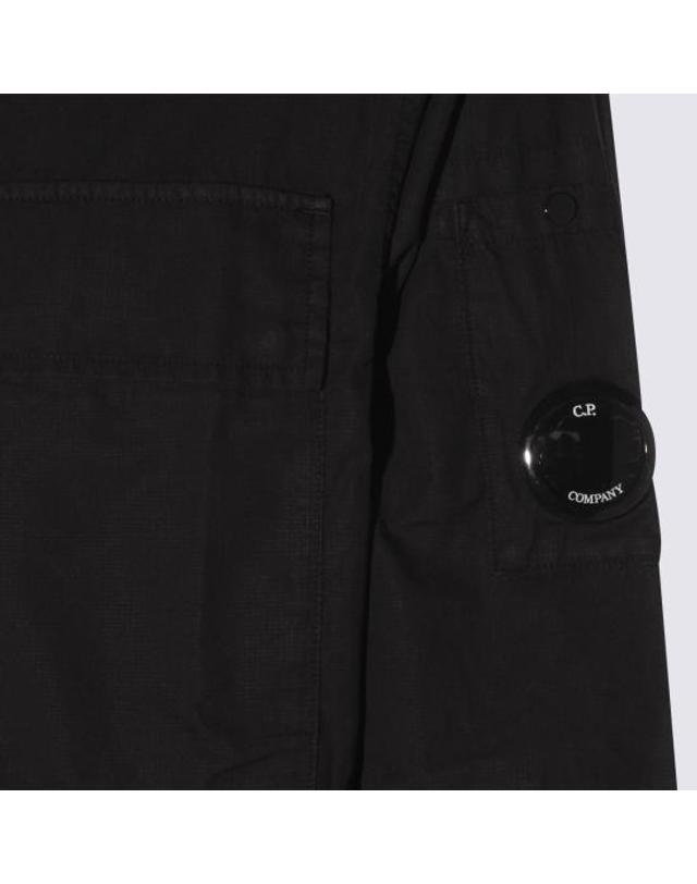 씨피 컴퍼니 [해외직구] 26SS 씨피 컴퍼니 긴팔 셔츠 20CMOS237A 005691G999 Light Grey 착용컷