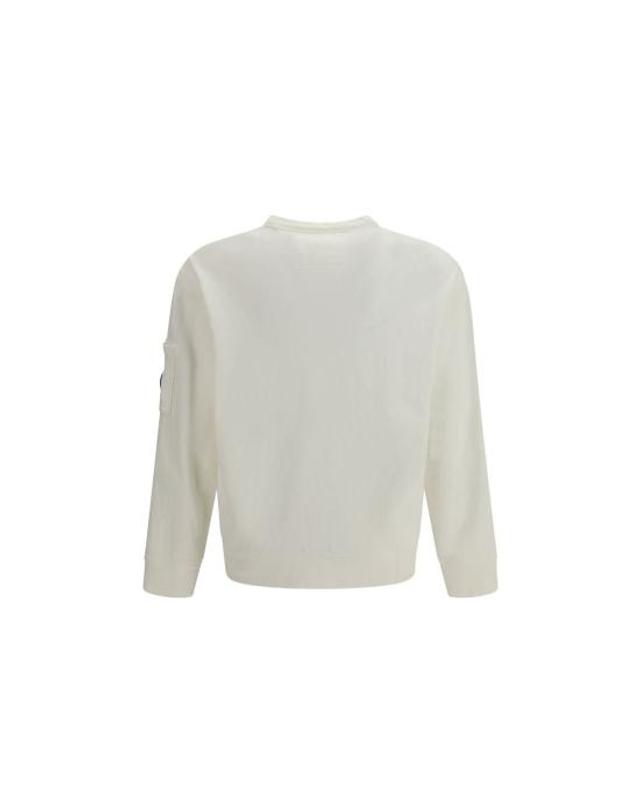 씨피 컴퍼니 [해외직구] 26SS 씨피 컴퍼니 긴팔 티셔츠 CP20CMSS207A110337O103BB WHITE 착용컷