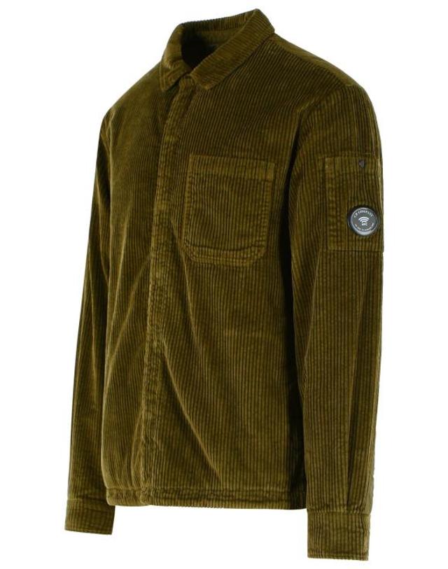 씨피 컴퍼니 [해외직구] 26FW 씨피 컴퍼니 긴팔 셔츠 21CMOS222A 110472G683 Green 착용컷