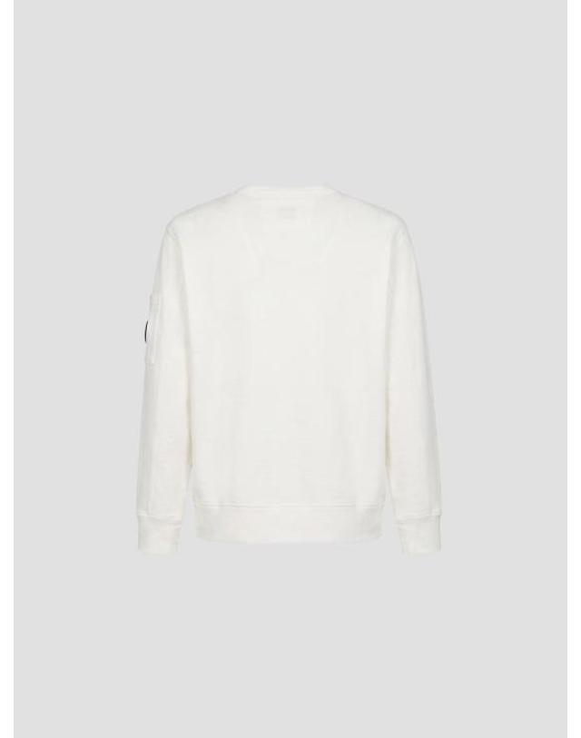 씨피 컴퍼니 [해외직구] 26SS 씨피 컴퍼니 긴팔 티셔츠 20CMSS207A110337O 103 GAUZE WHITE 착용컷