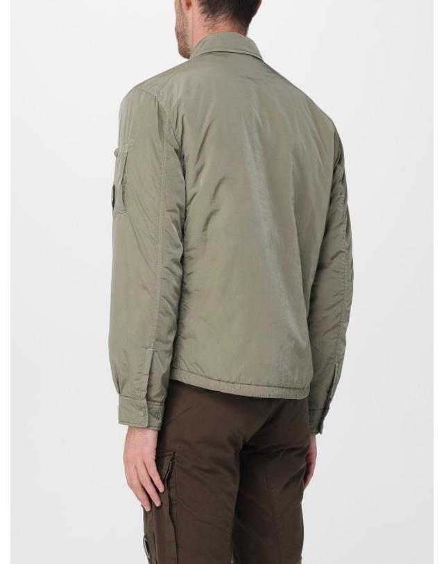 씨피 컴퍼니 [해외직구] 26FW 씨피 컴퍼니 긴팔 셔츠 21CMKN707A110149A 978 Grey 착용컷
