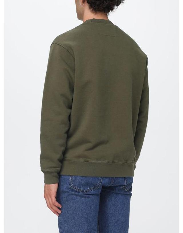 씨피 컴퍼니 [해외직구] 26FW 씨피 컴퍼니 긴팔 티셔츠 21CMSS174A006453O 683 Green 착용컷
