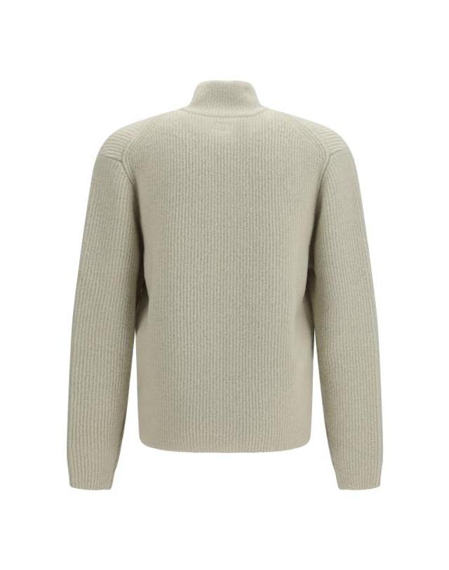 씨피 컴퍼니 [해외직구] 26FW 씨피 컴퍼니 집업 니트 21CMKN249A110784A120 SILVER BIRCH 착용컷