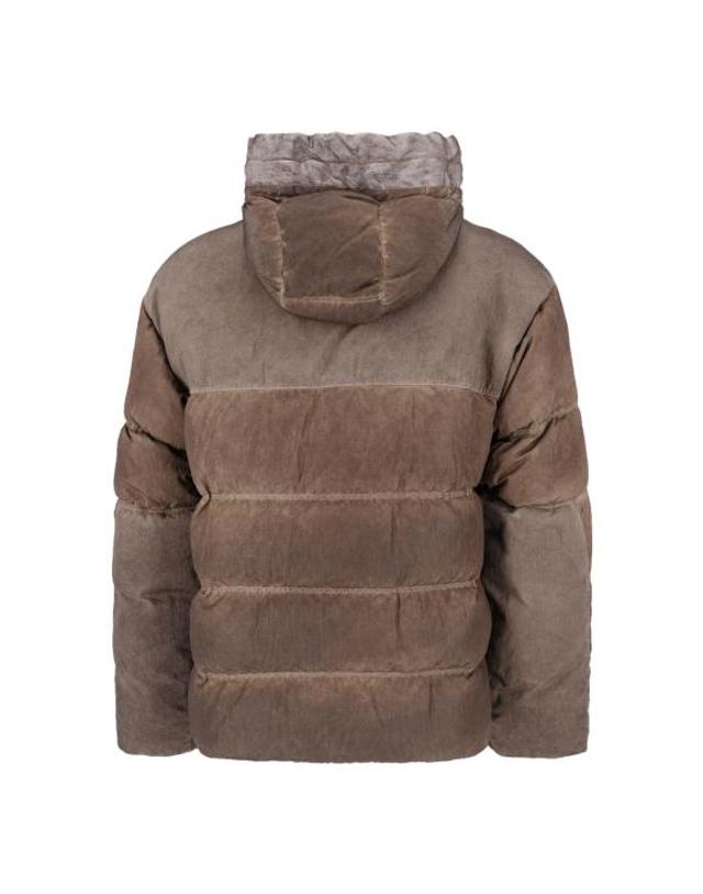 씨피 컴퍼니 [해외직구] 26FW 씨피 컴퍼니 숏패딩 21CMOW115A 006369S R30 Brown 착용컷