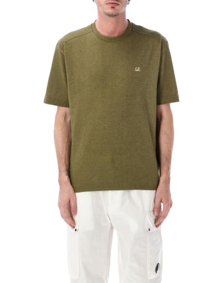 C.P. COMPANY [해외] 26SS 씨피 컴퍼니 반팔 티셔츠 20CMTS192A110643P 644 OLIVE MEL DRIED HERB E7TYXX41683
