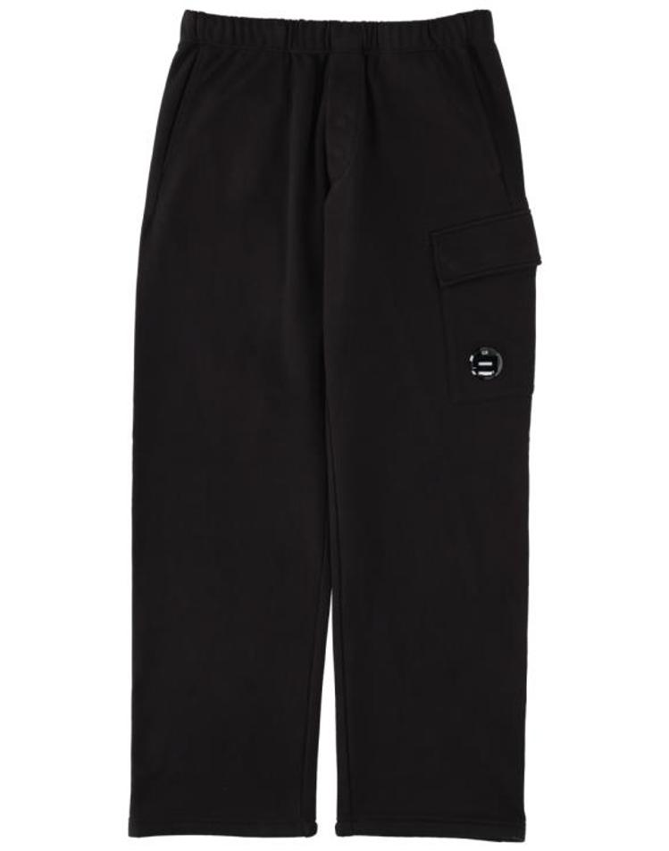 C.P. COMPANY [해외] 26SS 씨피 컴퍼니 스트레이트 팬츠 20CMSP066A005086W999 BLACK E7TYXX41912