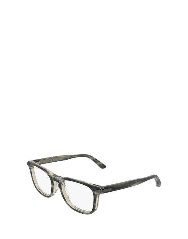 캘빈클라인 [해외직구] 26FW 캘빈클라인 안경 CK26514 027 TRANSPARENT STRIPED GRAY 착용컷