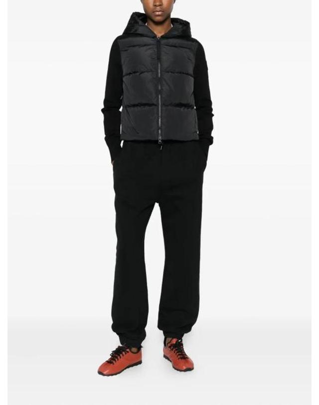 캐나다구스 [해외직구] 26FW 캐나다구스 숏패딩 6507WT9061 Black 착용컷