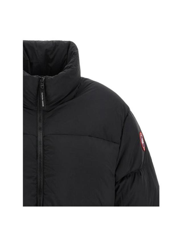 캐나다구스 [해외직구] 26FW 캐나다구스 숏패딩 1726W 9061 BLACK 착용컷