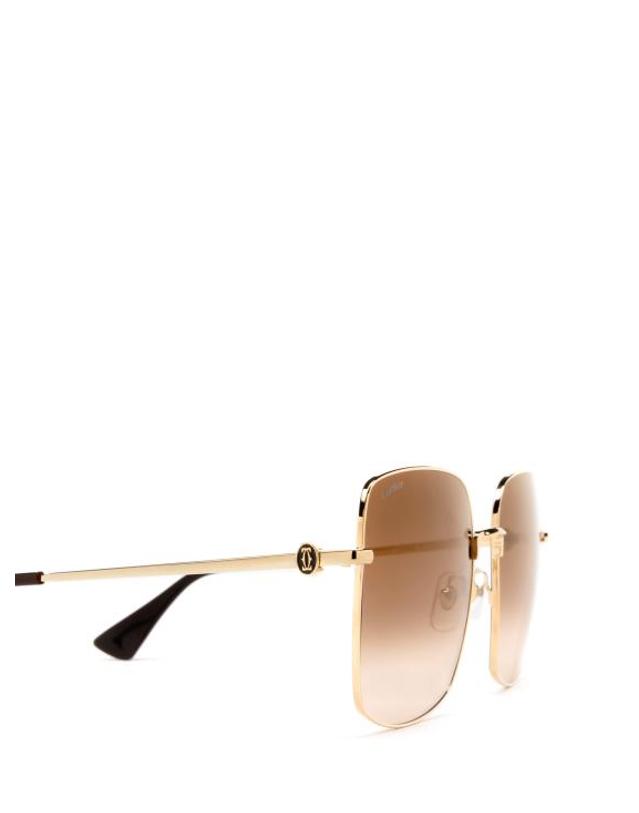 까르띠에 [해외직구] 25FW 까르띠에 선글라스 CT0401S 002 GOLD 착용컷