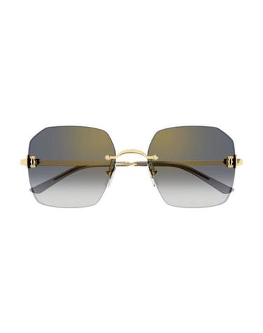[해외직구] 26SS 까르띠에 선글라스 CT0591S 001 55 GOLD