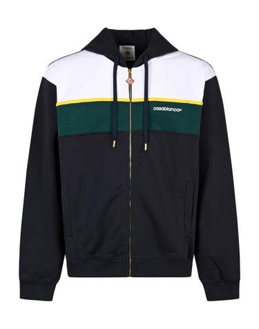 [해외직구] 26FW 카사블랑카 자켓 MPF26JTP54501 NAVY GREEN WHITE