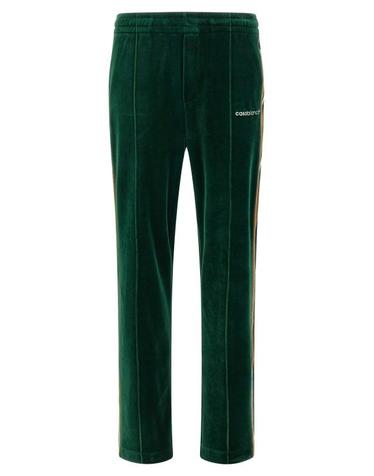 [해외직구] 카사블랑카 트레이닝 조거 팬츠 LDMAW26JTR39701GREENBROWNOFFWHITE