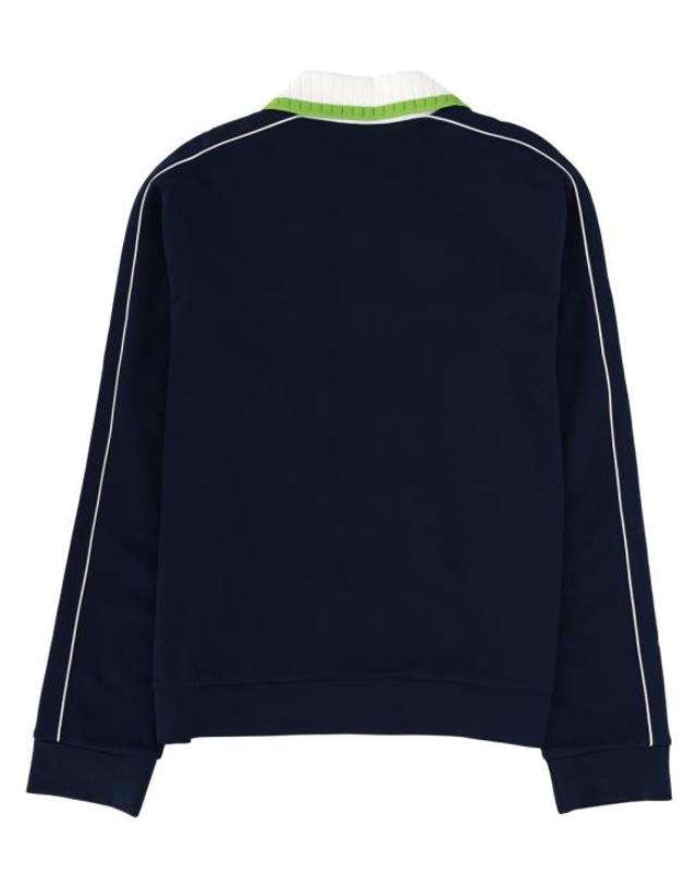 카사블랑카 [해외직구] 26SS 카사블랑카 스웨터 MSP26JTP391 01NAVY BLUE 착용컷