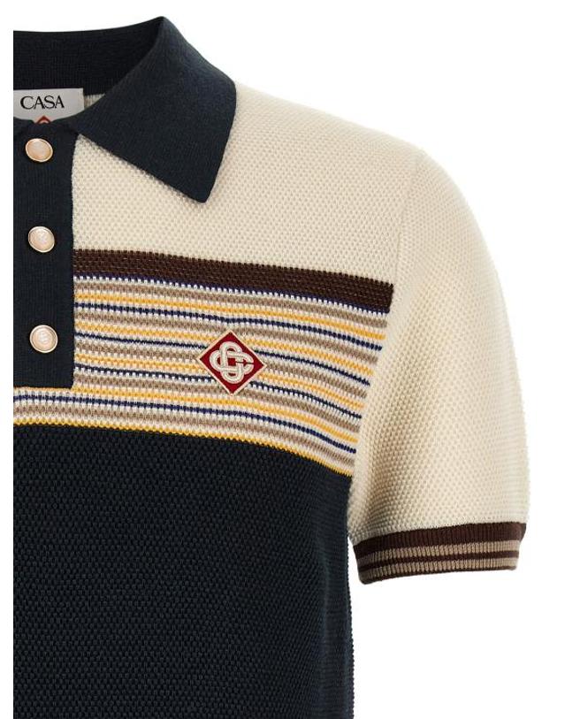 카사블랑카 [해외직구] 26FW 카사블랑카 탑 CA344545BM MULTICOLOR 착용컷