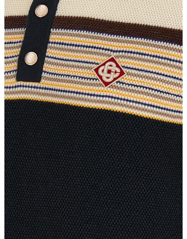 카사블랑카 [해외직구] 26FW 카사블랑카 탑 CA344545BM MULTICOLOR 착용컷