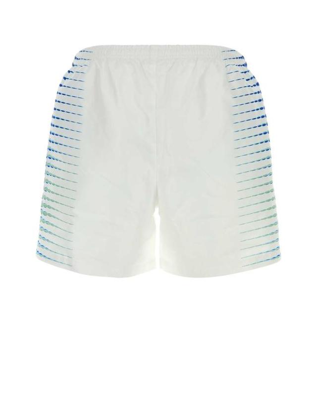 카사블랑카 [해외직구] 26SS 카사블랑카 비치웨어 MSP26TR03201 DOTS WHITE 착용컷