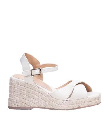 [해외직구] 23SS 까스따네르 힐 펌프스 023070 203 001 Canvas IVORY AVORIO