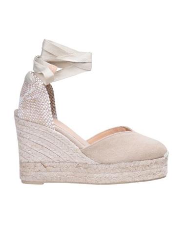 [해외직구] 23SS 까스따네르 힐 펌프스 021668 2017 8ED 002 Canvas SAND SABBIA