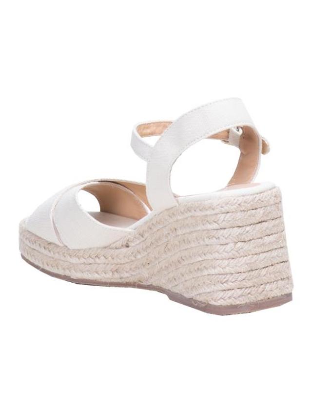 까스따네르 [해외직구] 23SS 까스따네르 힐 펌프스 023070 203 001 Canvas IVORY AVORIO 착용컷