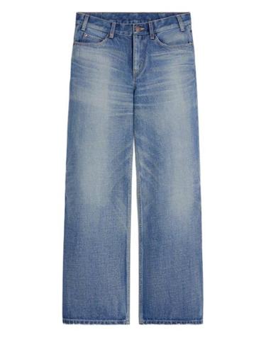 [해외직구] 셀린느 스트레이트 팬츠 유니온 워시 RP055930F 07UW Blue