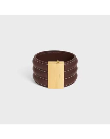 [해외직구] 셀린느 팔찌 ULT 007029 GOLD C2 BROWN