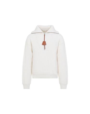 [해외직구] 26FW 셀린느 리브드 코튼 스웨트팬츠 RY10T4S88 01BC WHITE