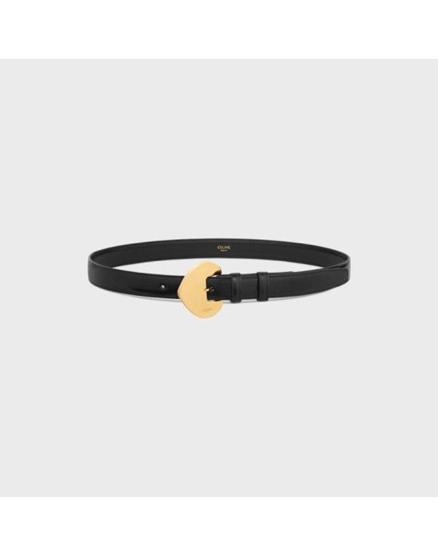 셀린느 [해외직구] 26SS 셀린느 레귤러 벨트 45BL83A01 38NO BLACK 착용컷