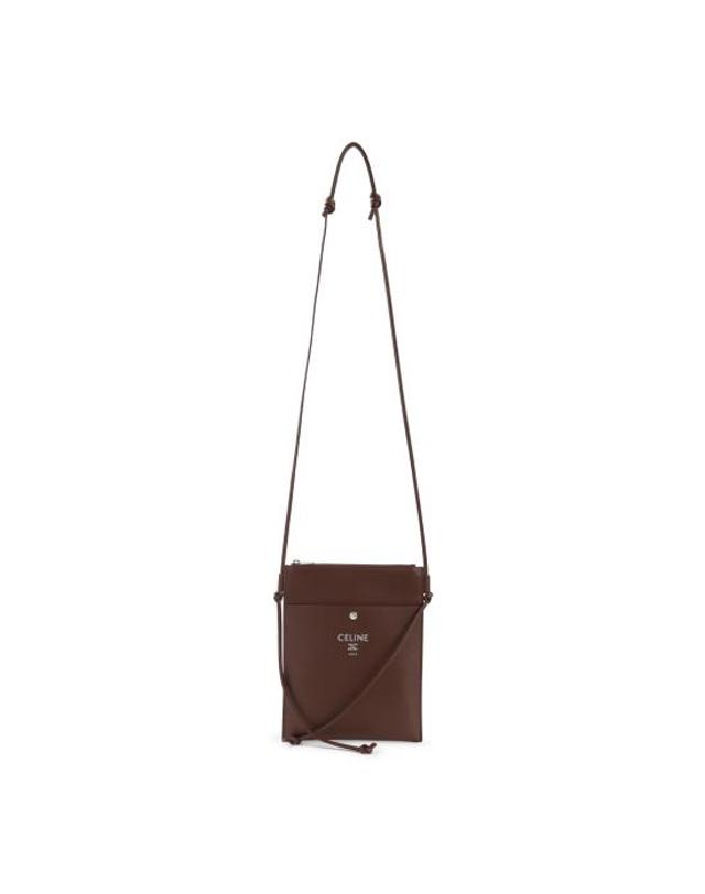 셀린느 [해외직구] 26FW 셀린느 테이크 어웨이 샤프 파우치 L103B2K05 19KE CHOCOLATE 착용컷