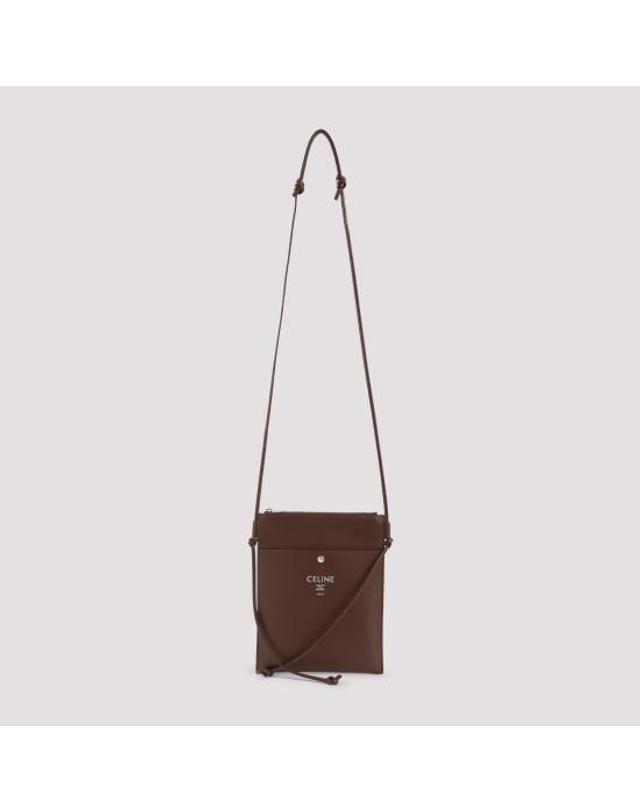 셀린느 [해외직구] 26FW 셀린느 테이크 어웨이 샤프 파우치 L103B2K05 19KE CHOCOLATE 착용컷