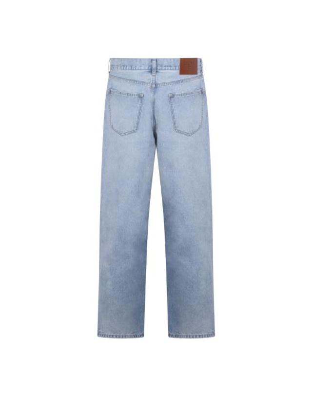 셀린느 [해외직구] 26SS 셀린느 코튼 데님 졸린 진 RP05N789D GFV8 BLUE BLISS 착용컷