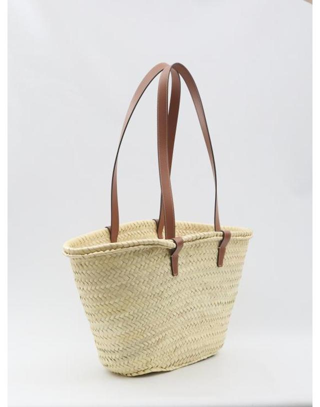셀린느 [해외직구] 26FW 셀린느 팜 리프 카프스킨 미디엄 클래식 파니에 백 192622CGG BEIGE 착용컷