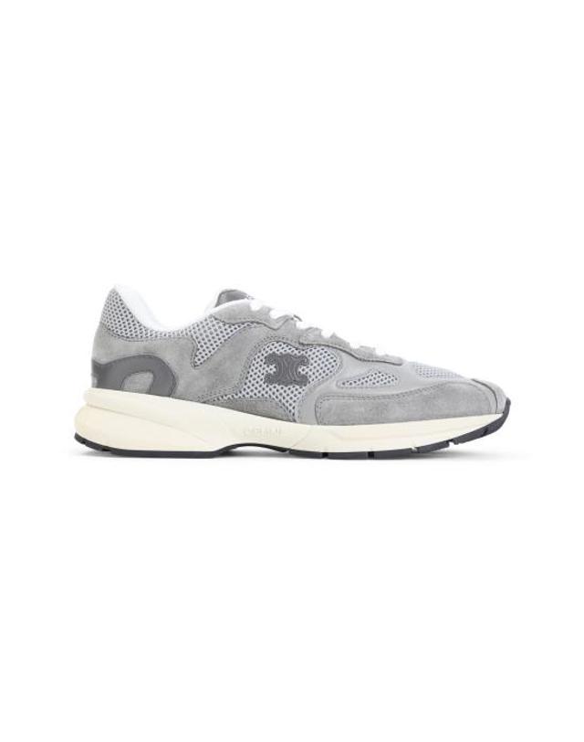 셀린느 [해외직구] 26FW 셀린느 카프스킨 메쉬 러너 스니커즈 368255500 09EC GREY ECRU 착용컷