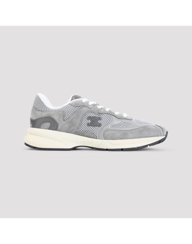 셀린느 [해외직구] 26FW 셀린느 카프스킨 메쉬 러너 스니커즈 368255500 09EC GREY ECRU 착용컷