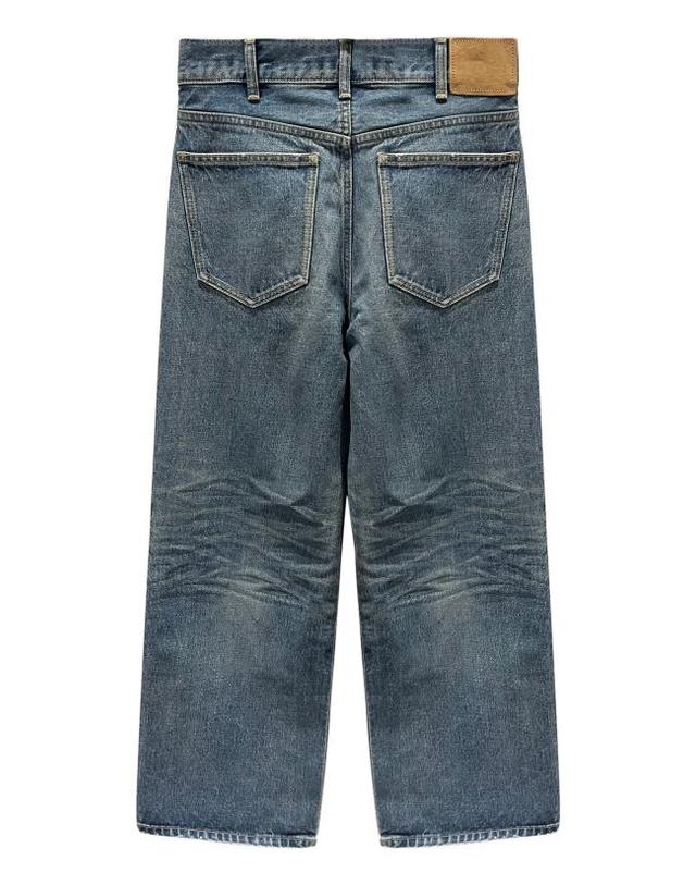 셀린느 [해외직구] 25FW 셀린느 데님 팬츠 RP056662X BLUE 착용컷