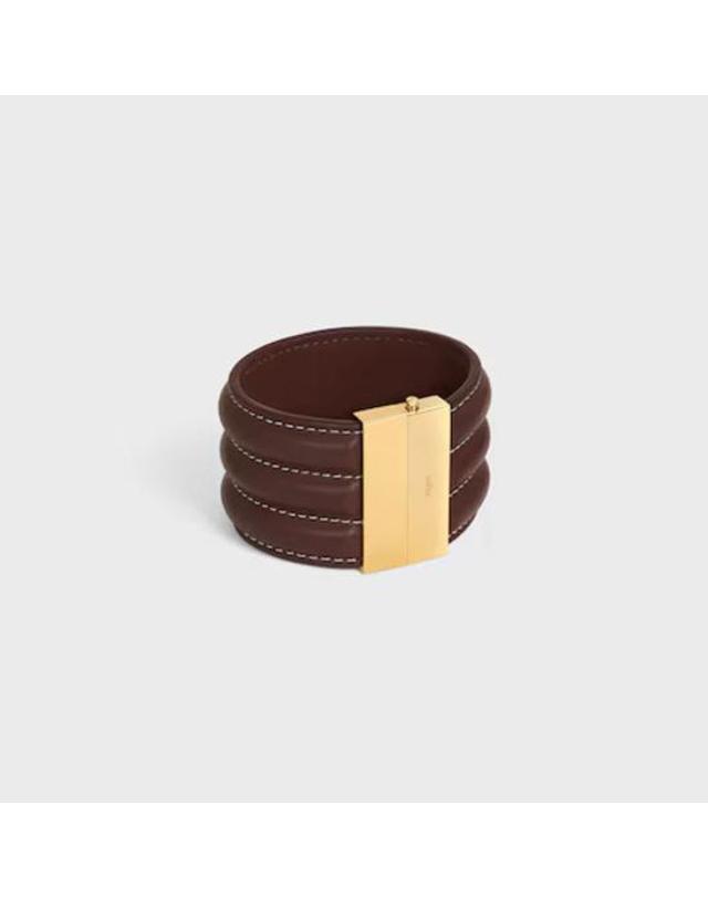 셀린느 [해외직구] 셀린느 팔찌 ULT 007029 GOLD C2 BROWN 착용컷