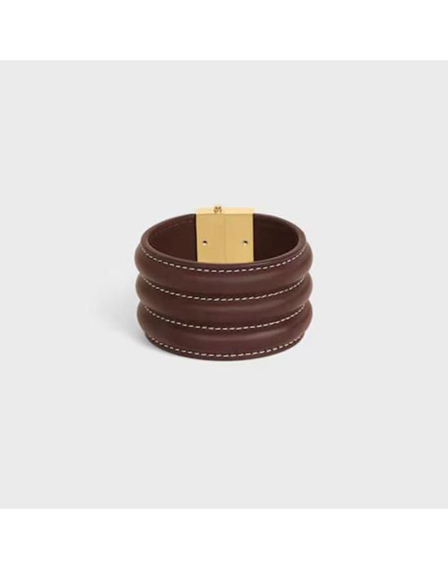 셀린느 [해외직구] 셀린느 팔찌 ULT 007029 GOLD C2 BROWN 착용컷