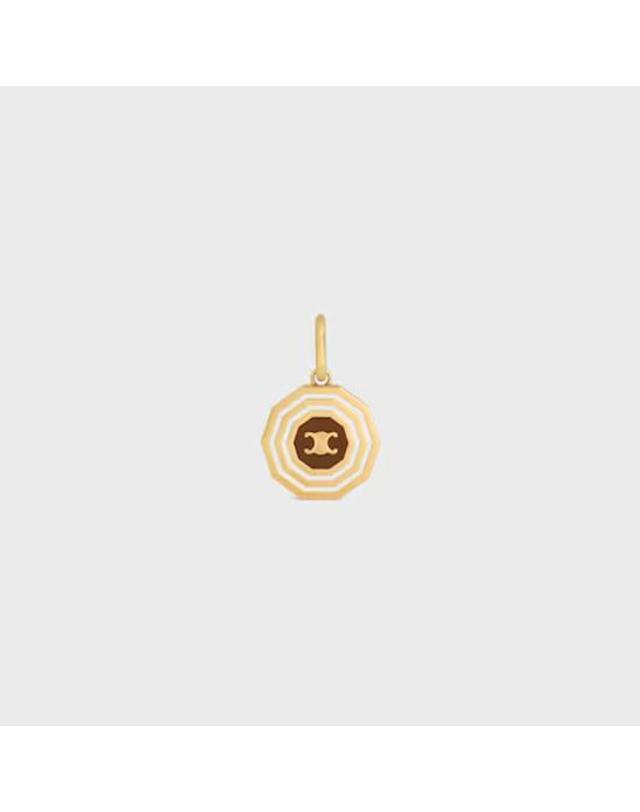 셀린느 [해외직구] 26SS 셀린느 목걸이 팬던트 ULT 008690 GOLD TU 착용컷