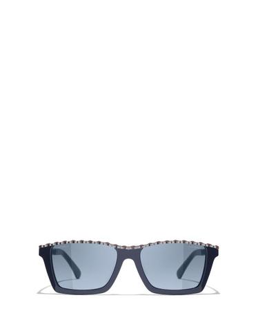 [해외직구] 26FW 샤넬 선글라스 CH5548Q 1462S2 BLUE VENDOME
