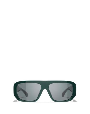 [해외직구] 26FW 샤넬 선글라스 CH5556U 1459S4 GREEN VENDOME
