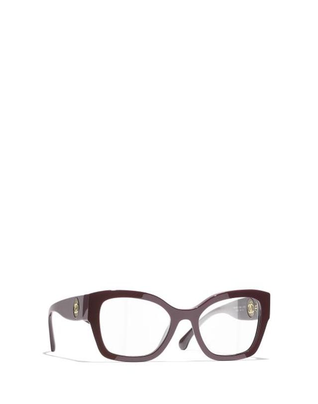 샤넬 [해외직구] 26FW 샤넬 안경 CH3490 1461 RED VENDOME 착용컷