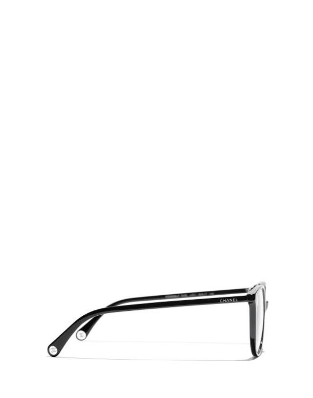 샤넬 [해외직구] 26FW 샤넬 안경 CH3432 C501 BLACK 착용컷