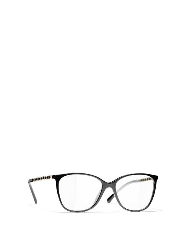 샤넬 [해외직구] 26FW 샤넬 안경 CH3408Q C622 BLACK 착용컷