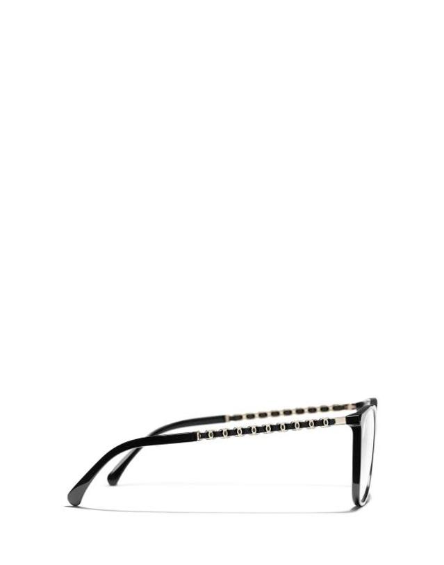 샤넬 [해외직구] 26FW 샤넬 안경 CH3408Q C622 BLACK 착용컷