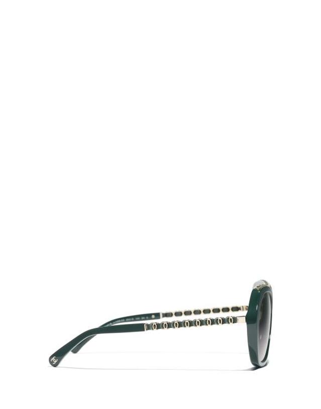샤넬 [해외직구] 26FW 샤넬 선글라스 CH5547Q 1459S3 GREEN VENDOME 착용컷