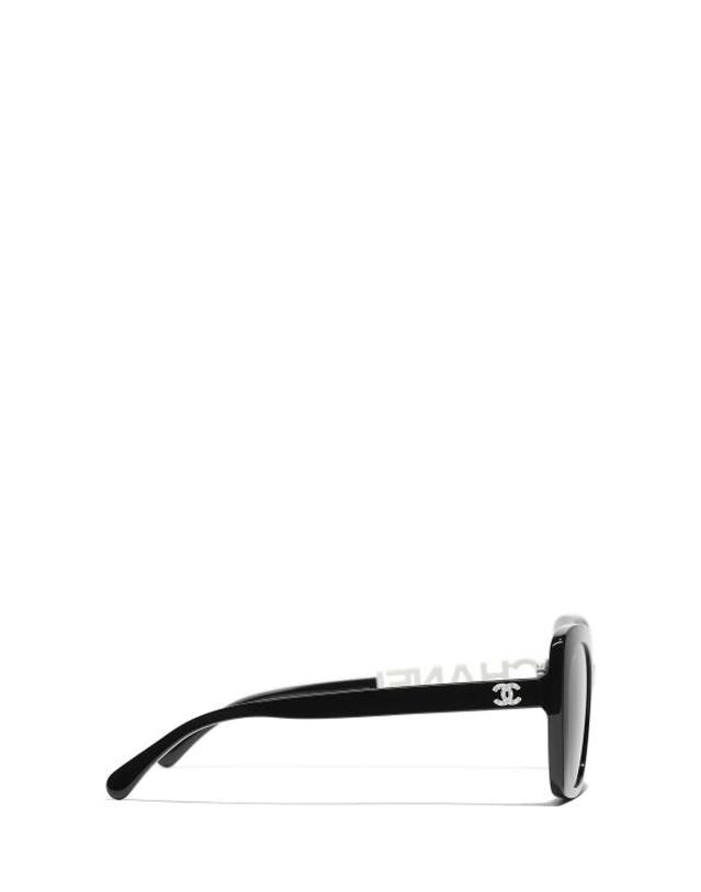 샤넬 [해외직구] 26FW 샤넬 선글라스 CH5422B 1026S4 BLACK 착용컷